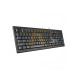 A4TECH KRS-85 Laser Engraving USB Keyboard With Bangla