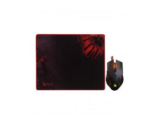 A4TECH Bloody Q8181S Neon X Glide Gaming Mouse & Mouse Pad