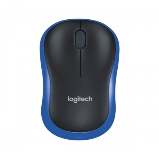 Logitech M185 Wireless Blue Mouse