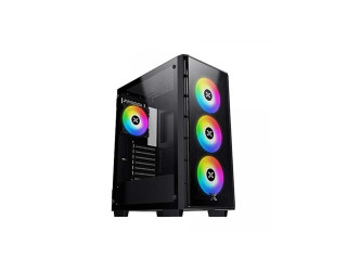 Xigmatek Elite One Mid Tower Black (Tempered Glass) ATX Gaming Casing 