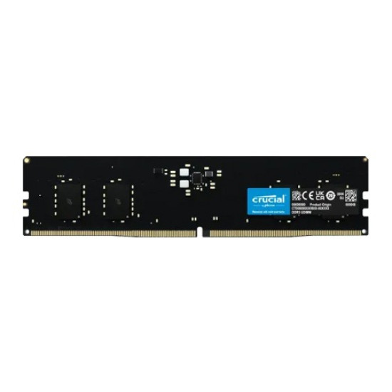 Crucial 8GB DDR5 4800MHz UDIMM Desktop RAM
