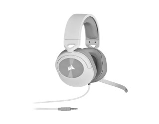 Corsair HS55 Stereo 3.5mm Wired Gaming Headphone White
