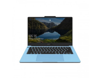 Avita Liber V14 Core i5 11th Gen 14 inch FHD Laptop Snowflakes on Azure Blue
