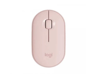 Logitech M350 Pebble Rose Wireless Mouse